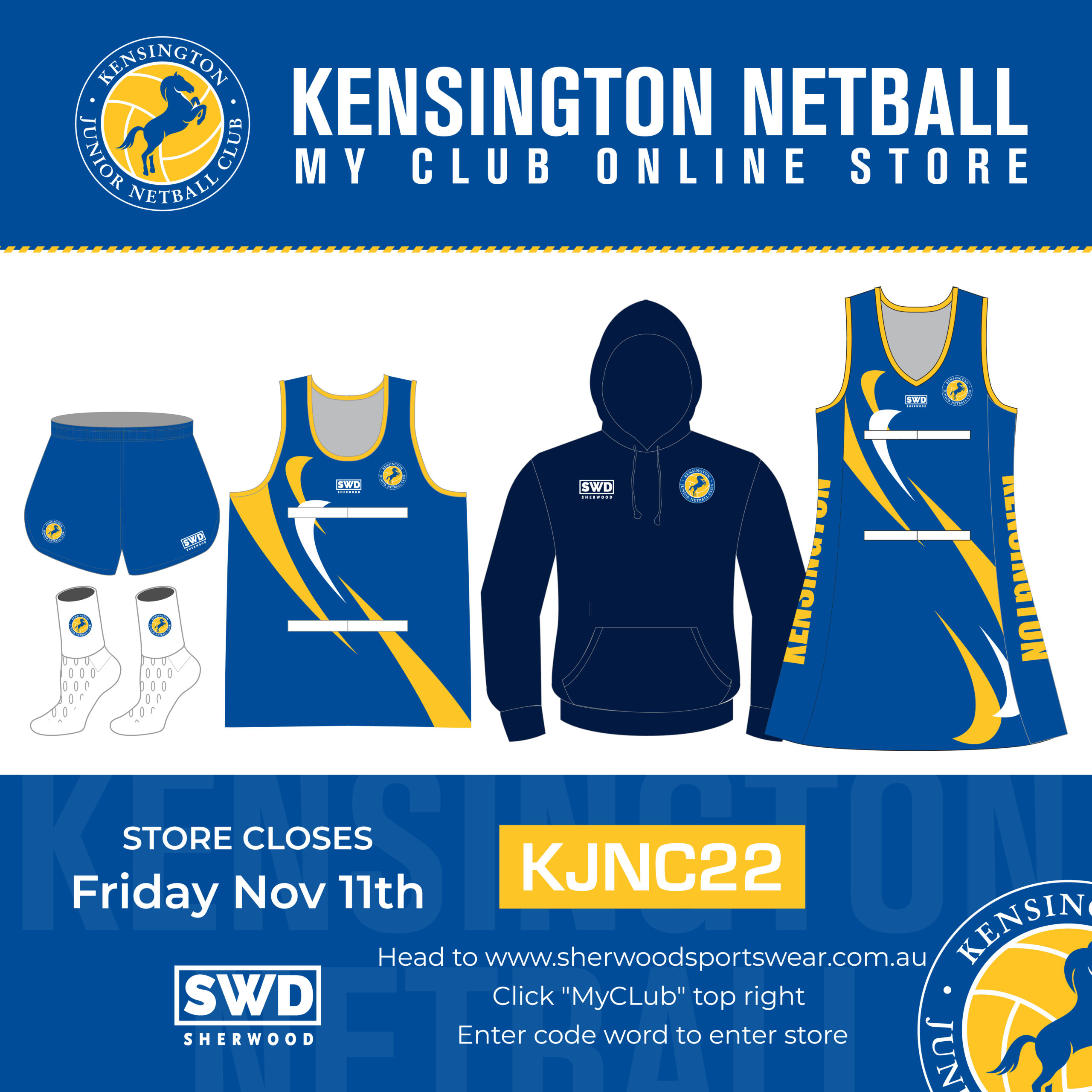 Kensington Netball Online Store Kensington Flemington Junior Sports
